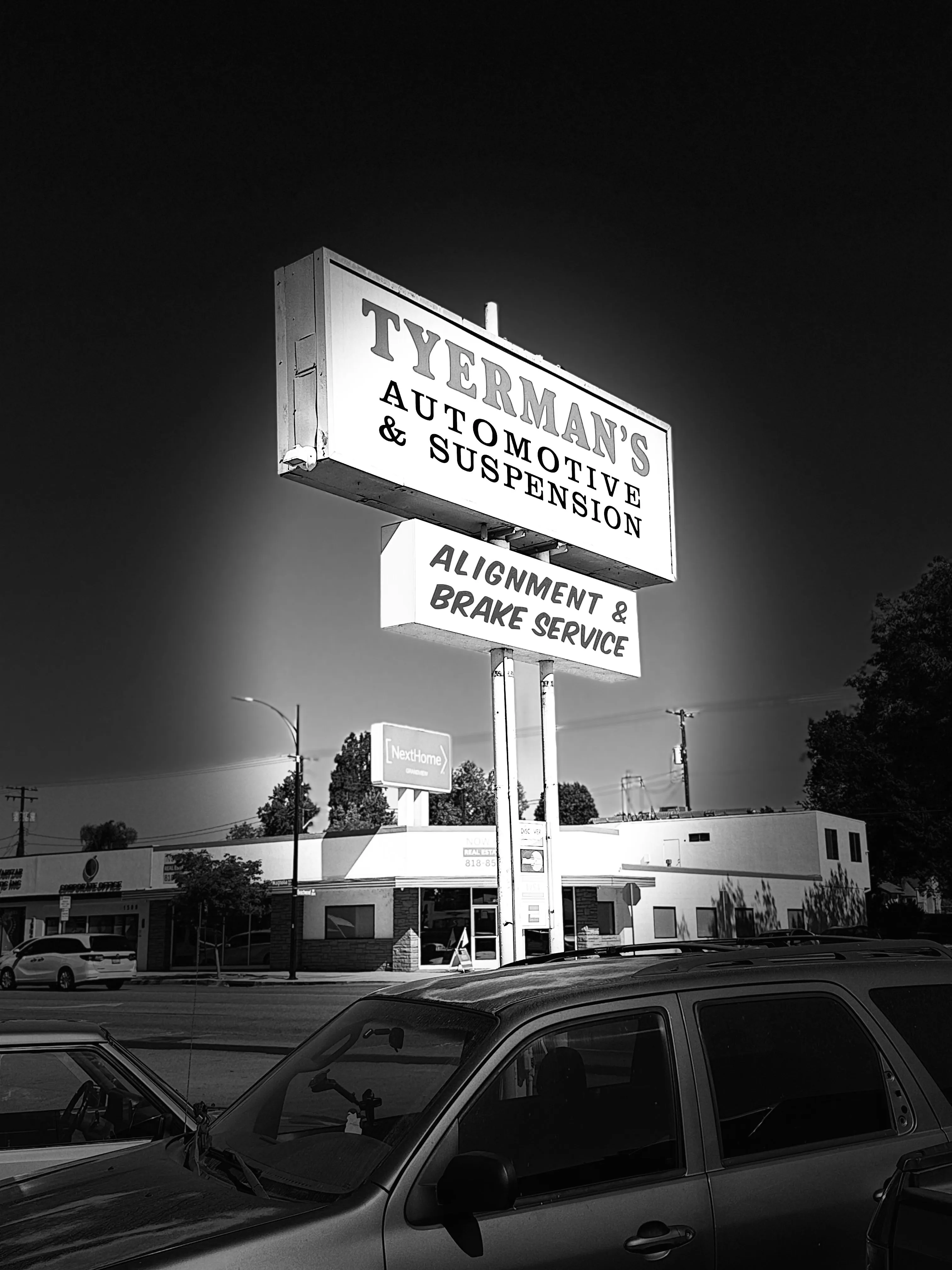Tyerman's Automotive & Suspension shop in Burbank, CA